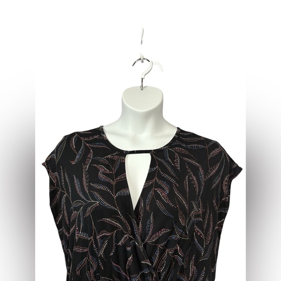 Reitmans, Chic Summer Knee-Length Dress, XL, Black, Pink, White, Blue - Picture 3 of 9